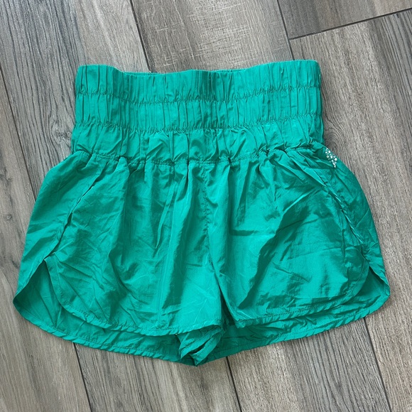 FP Movement by Free People Pants - Teal Green Free People Movement Women's Shorts